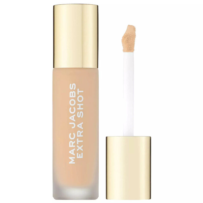 marc jacobs beauty extra shot caffeine concealer and foundation light 160